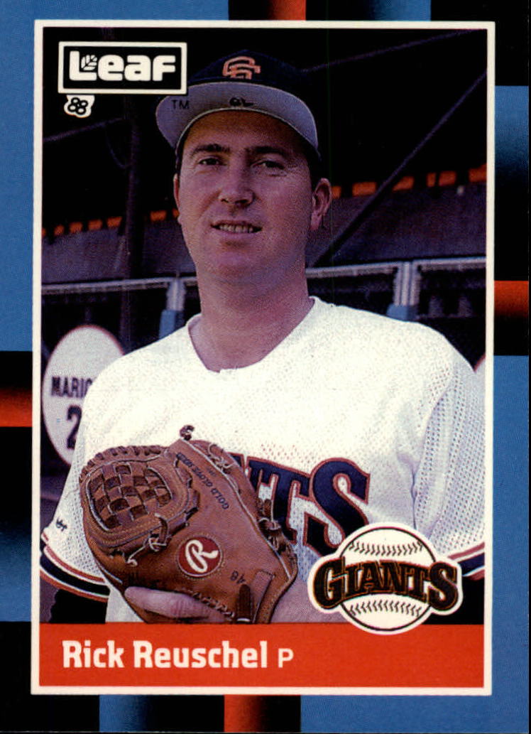 1988 Leaf/Donruss Baseball Cards       219     Rick Reuschel